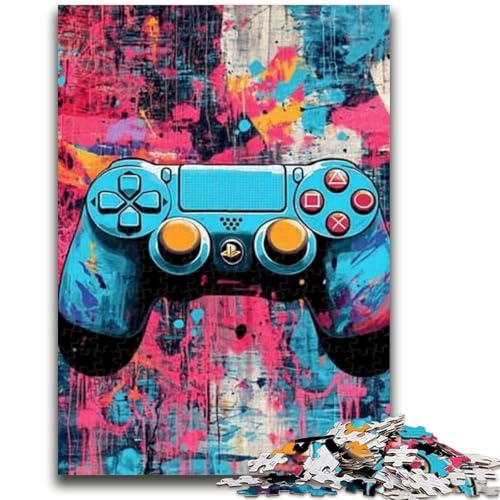 1000-teiliges Puzzle für Teenager, Graffiti-Spiel, anspruchsvolles Spiel und Familienspiel, ganze Familie, 50x75cm von ZKYUBEK