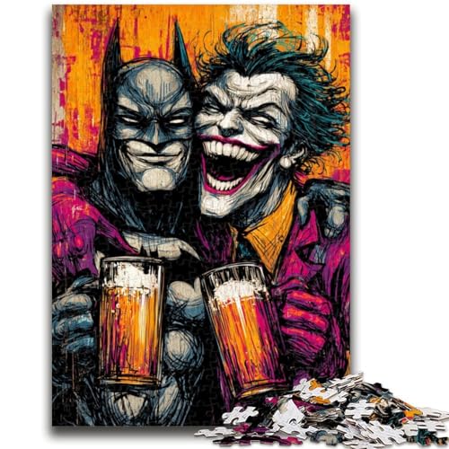 1000-teiliges Puzzle für Teenager, Heldenfilme, anspruchsvolles Spiel und Familienspiel, ganze Familie, 26x38cm 1000-teiliges Puzzle für Teenager, Heldenfilme, anspruchsvolles Spiel und Familienspiel, ganze Familie, 26x38cm von ZKYUBEK