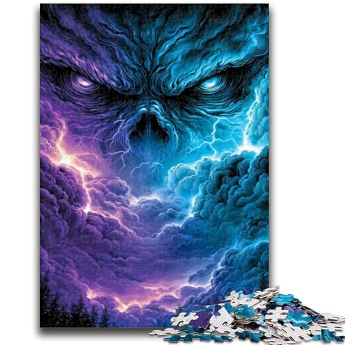 1000-teiliges Puzzle für Teenager, Horrorfilme, anspruchsvolles Spiel und Familienspiel, ganze Familie, 50x75cm 1000-teiliges Puzzle für Teenager, Horrorfilme, anspruchsvolles Spiel und Familienspiel, ganze Familie, 50x75cm von ZKYUBEK