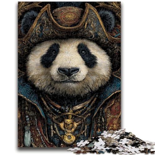 1000-teiliges Puzzle für Teenager, Panda, geeignet für Kinder ab 14 Jahren, Wohndeko-Angebot als Geschenk für die ganze Familie, 26x38cm von ZKYUBEK