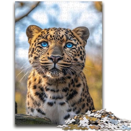 1000-teiliges Puzzle für Teenager, Tierleopard, Lernspielzeug für Kinder ab 14 Jahren, ganze Familie, 26x38cm 1000-teiliges Puzzle für Teenager, Tierleopard, Lernspielzeug für Kinder ab 14 Jahren, ganze Familie, 26x38cm von ZKYUBEK