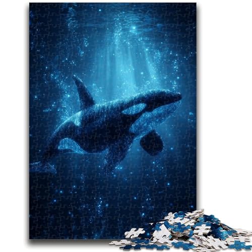 1000-teiliges Puzzle für Teenager, Tierwal, anspruchsvolles Spiel und Familienspiel, ganze Familie, 50x75cm 1000-teiliges Puzzle für Teenager, Tierwal, anspruchsvolles Spiel und Familienspiel, ganze Familie, 50x75cm von ZKYUBEK