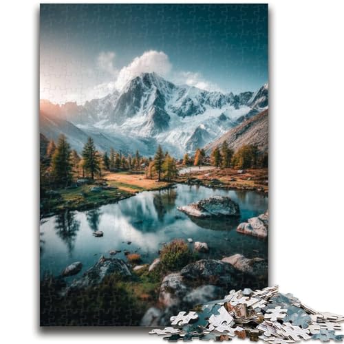 1000-teiliges Puzzle für Teenager, wunderschöne Berge und Seen, Lernspielzeug, einzigartige Geburtstags- und Geschenkideen für Kinder ab 14 Jahren, 50x75cm 1000-teiliges Puzzle für Teenager, wunderschöne Berge und Seen, Lernspielzeug, einzigartige Geburtstags- und Geschenkideen für Kinder ab 14 Jahren, 50x75cm von ZKYUBEK