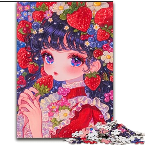 1000-teiliges Puzzle mit Anime-Mädchen, 50x75cm, Familie und Freunde, geeignet für Kinder ab 14 Jahren 1000-teiliges Puzzle mit Anime-Mädchen, 50x75cm, Familie und Freunde, geeignet für Kinder ab 14 Jahren von ZKYUBEK