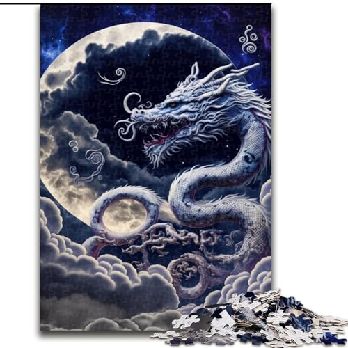 1000-teiliges Puzzle mit Drachenmotiv, für Erwachsene, Größe 26x38cm, Eltern, Partner, Freunde – ab 14 Jahren 1000-teiliges Puzzle mit Drachenmotiv, für Erwachsene, Größe 26x38cm, Eltern, Partner, Freunde – ab 14 Jahren von ZKYUBEK