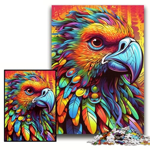 1000-teiliges Puzzle mit Papagei, anspruchsvolle Puzzles, 26x38cm, interaktives Familienspiel, DIY-Heimdekor, Gehirn-Herausforderung, Geschenk 1000-teiliges Puzzle mit Papagei, anspruchsvolle Puzzles, 26x38cm, interaktives Familienspiel, DIY-Heimdekor, Gehirn-Herausforderung, Geschenk von ZKYUBEK