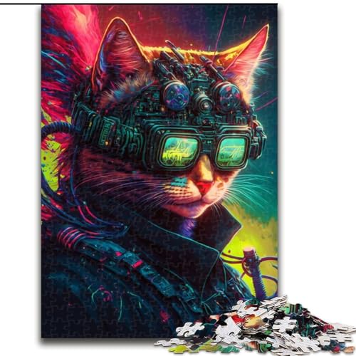 1000-teiliges Puzzle von Thekitty, anspruchsvolle Puzzles, Größe 50x75cm, anspruchsvolles Denkspiel – entspannendes Spielzeug für Teenager von ZKYUBEK