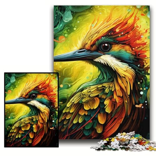 1000-teiliges Puzzle. Buntes Pappspecht-Puzzle aus Pappe, 26x38cm Halloween, Weihnachten und Geburtstage. von ZKYUBEK