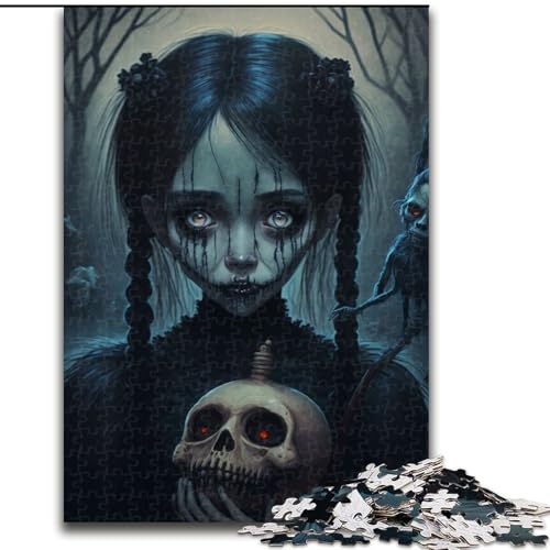 1000-teiliges Zombie-Puzzle für Erwachsene, Größe 26x38cm, Eltern, Partner, Freunde – ab 14 Jahren 1000-teiliges Zombie-Puzzle für Erwachsene, Größe 26x38cm, Eltern, Partner, Freunde – ab 14 Jahren von ZKYUBEK