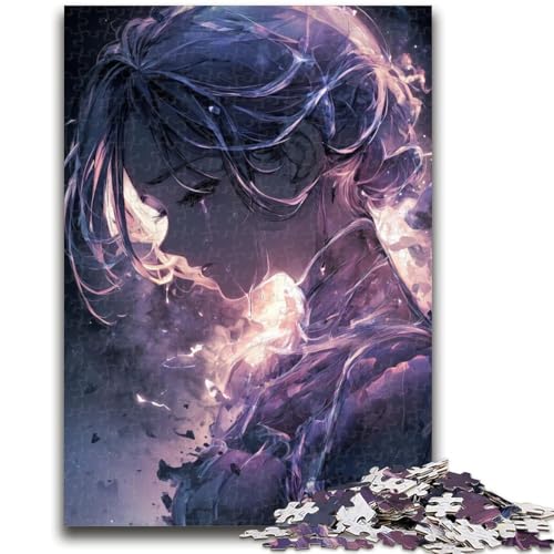 Anime-Mädchen-Puzzle mit 1000 Teilen, anspruchsvolles Spiel und Familienspiel mit passendem Poster und Quizblatt, 50x75cm Anime-Mädchen-Puzzle mit 1000 Teilen, anspruchsvolles Spiel und Familienspiel mit passendem Poster und Quizblatt, 50x75cm von ZKYUBEK