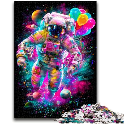 Astronauten-Puzzle, 1000 Teile, für Erwachsene ab 14 Jahren, Heimdekoration, Familienspiele, Weihnachts- und Geburtstagsgeschenke, 50x75cm von ZKYUBEK