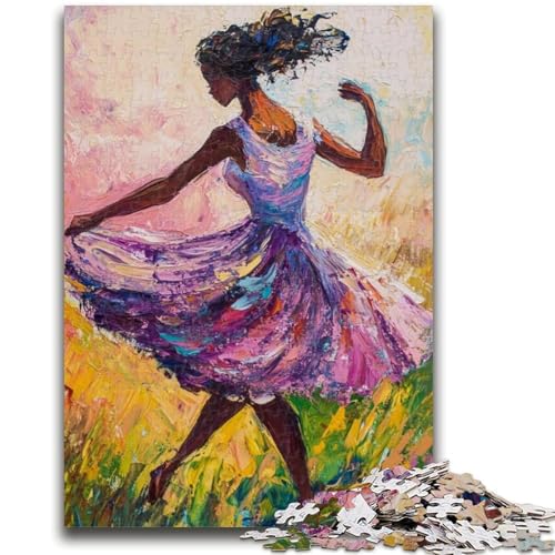 Balletttänzerin-Puzzle, 1000 Teile, für Erwachsene ab 14 Jahren, Heimdekoration, Familienspiele, Weihnachts- und Geburtstagsgeschenke, 26x38cm Balletttänzerin-Puzzle, 1000 Teile, für Erwachsene ab 14 Jahren, Heimdekoration, Familienspiele, Weihnachts- und Geburtstagsgeschenke, 26x38cm von ZKYUBEK