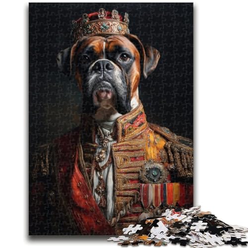 Boxer-Hunde-Puzzle für Erwachsene, 1000-teiliges Puzzle, Spielzeug-Intellektuelles Spiel, Künstlersammlung, Bildende Kunst, 50x75cm Boxer-Hunde-Puzzle für Erwachsene, 1000-teiliges Puzzle, Spielzeug-Intellektuelles Spiel, Künstlersammlung, Bildende Kunst, 50x75cm von ZKYUBEK