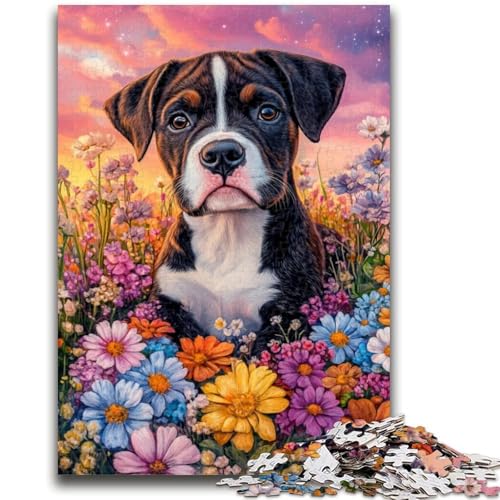 Boxer-Hunde-Puzzle für Teenager, 1000-teiliges Puzzle, anspruchsvolles Spiel und Familienspiel, Geburtstagsgeschenk, Geschenke, Wandkunst, 26x38cm Boxer-Hunde-Puzzle für Teenager, 1000-teiliges Puzzle, anspruchsvolles Spiel und Familienspiel, Geburtstagsgeschenk, Geschenke, Wandkunst, 26x38cm von ZKYUBEK
