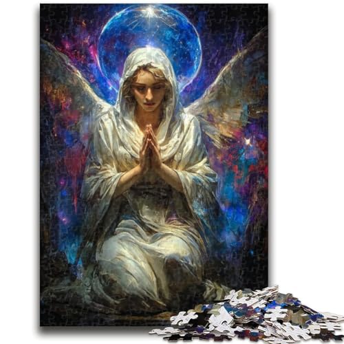 Engel-Puzzle für Teenager, 1000 Teile, anspruchsvolles Spiel und Lernspiel für die ganze Familie zum Geburtstag, Weihnachten, 26x38cm von ZKYUBEK