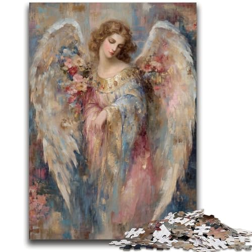Engel-Puzzles für Erwachsene und Jugendliche, pädagogisches Stressabbau-Spielzeug, ganze Familie, 26x38cm von ZKYUBEK