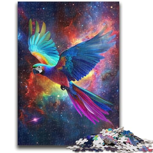 Galaxy-Papageien-Puzzles für Erwachsene und Jugendliche, pädagogisches Stressabbau-Spielzeug, ganze Familie, 26x38cm Galaxy-Papageien-Puzzles für Erwachsene und Jugendliche, pädagogisches Stressabbau-Spielzeug, ganze Familie, 26x38cm von ZKYUBEK
