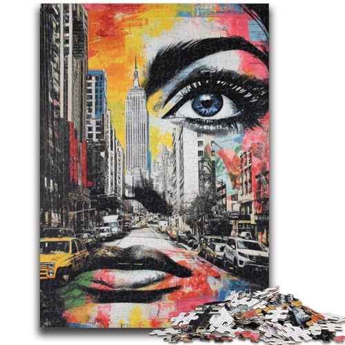 Gesichtspuzzle für Teenager, 1000 Teile, Lernspiele, Heimdekoration, Geschenk für die ganze Familie, 26x38cm Gesichtspuzzle für Teenager, 1000 Teile, Lernspiele, Heimdekoration, Geschenk für die ganze Familie, 26x38cm von ZKYUBEK