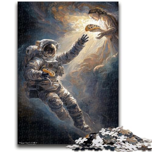 Jesus und die Astronauten Puzzle für Teenager 1000 Teile, Dekomprimierendes intellektuelles Lernspielzeug Lernspiel für Geburtstag, Weihnachten 26x38cm Jesus und die Astronauten Puzzle für Teenager 1000 Teile, Dekomprimierendes intellektuelles Lernspielzeug Lernspiel für Geburtstag, Weihnachten 26x38cm von ZKYUBEK