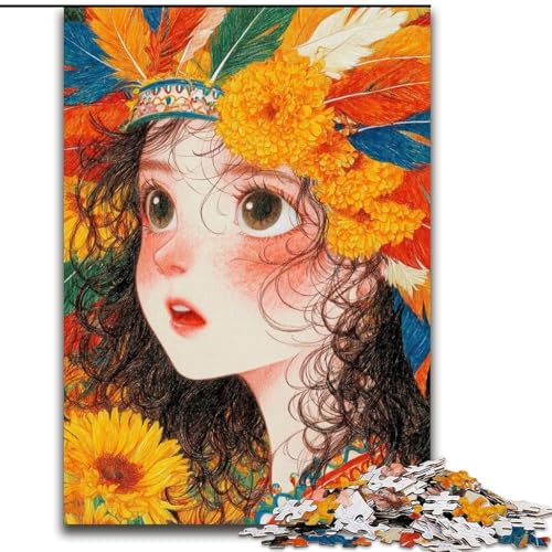 JigsawPuzzle 1000 Teile für Erwachsene Anime-Mädchen Holzpuzzle 26X38CM Denksportspiel für Teenager JigsawPuzzle 1000 Teile für Erwachsene Anime-Mädchen Holzpuzzle 26X38CM Denksportspiel für Teenager von ZKYUBEK
