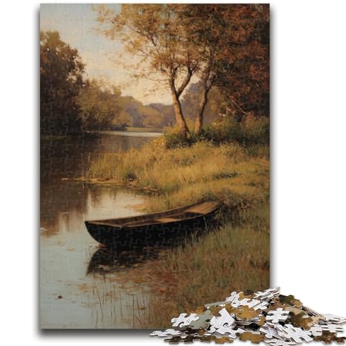Kleines Boot auf dem Meer, 1000-teiliges Puzzle für Teenager, Geschenke, Lernspielzeug, Familienspiele, geeignet für die Schreibtischdekoration, 50x75cm Kleines Boot auf dem Meer, 1000-teiliges Puzzle für Teenager, Geschenke, Lernspielzeug, Familienspiele, geeignet für die Schreibtischdekoration, 50x75cm von ZKYUBEK