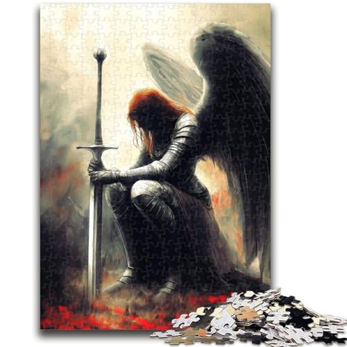 Krieger mit Flügeln, 1000-teiliges Puzzle, anspruchsvolles Spiel und Familienspiel mit passendem Poster und Quizblatt, 50x75cm Krieger mit Flügeln, 1000-teiliges Puzzle, anspruchsvolles Spiel und Familienspiel mit passendem Poster und Quizblatt, 50x75cm von ZKYUBEK