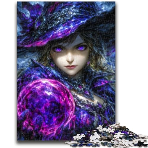 Mysteriöse Hexe Puzzle 1000 Teile für Erwachsene Geschenke, Lernspiele Heimdekoration Einzigartige Heimdekoration und Geschenke 26x38cm Mysteriöse Hexe Puzzle 1000 Teile für Erwachsene Geschenke, Lernspiele Heimdekoration Einzigartige Heimdekoration und Geschenke 26x38cm von ZKYUBEK