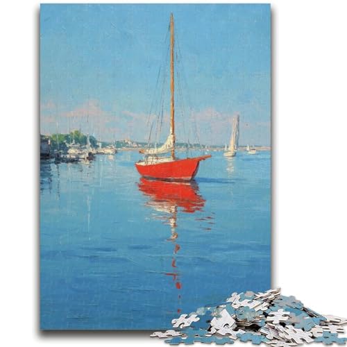 Ölgemälde-Kunst-Puzzle für Teenager, 1000 Teile, anspruchsvolles Spiel und Lernspiel für die ganze Familie zum Geburtstag, Weihnachten, 26x38cm Ölgemälde-Kunst-Puzzle für Teenager, 1000 Teile, anspruchsvolles Spiel und Lernspiel für die ganze Familie zum Geburtstag, Weihnachten, 26x38cm von ZKYUBEK