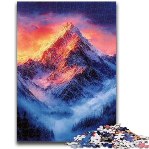 Ölgemälde auf den Bergen, 1000 Teile Puzzle für Erwachsene und Jugendliche, Lernspielzeug für die ganze Familie, mit passendem Poster und Quizblatt, 50x75cm Ölgemälde auf den Bergen, 1000 Teile Puzzle für Erwachsene und Jugendliche, Lernspielzeug für die ganze Familie, mit passendem Poster und Quizblatt, 50x75cm von ZKYUBEK