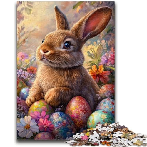 Osterhasen-Puzzles für Erwachsene und Jugendliche, pädagogisches Stressabbau-Spielzeug, ganze Familie, 50x75cm Osterhasen-Puzzles für Erwachsene und Jugendliche, pädagogisches Stressabbau-Spielzeug, ganze Familie, 50x75cm von ZKYUBEK