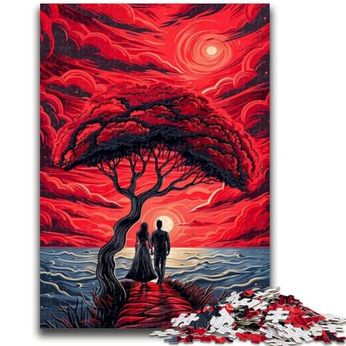 Paar-Puzzle für Teenager, 1000 Teile, anspruchsvolles Spiel und Lernspiel für die ganze Familie zum Geburtstag, Weihnachten, 26x38cm von ZKYUBEK