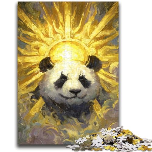 Panda-Puzzle für Teenager, 1000 Teile, anspruchsvolles Spiel und Lernspiel für die ganze Familie zum Geburtstag, Weihnachten, 50x75cm von ZKYUBEK