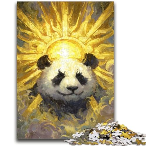 Panda-Puzzles für Erwachsene und Teenager, 1000 Teile, anspruchsvolles Spiel und Familienspiel, Geburtstagsgeschenk, Geschenke, Wandkunst, 26x38cm Panda-Puzzles für Erwachsene und Teenager, 1000 Teile, anspruchsvolles Spiel und Familienspiel, Geburtstagsgeschenk, Geschenke, Wandkunst, 26x38cm von ZKYUBEK