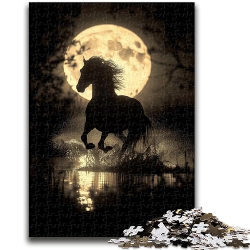 Pferd unter dem Mond Puzzle 1000 Teile für Erwachsene, Spielzeug Lernspiele Stressabbau Wichtelgeschenke für Kinder ab 14 Jahren 50X75CM Pferd unter dem Mond Puzzle 1000 Teile für Erwachsene, Spielzeug Lernspiele Stressabbau Wichtelgeschenke für Kinder ab 14 Jahren 50X75CM von ZKYUBEK