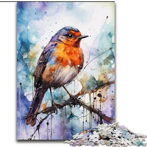 Puzzle „Spatz auf dem Baum“, Holzpuzzle, 26x38cm, anspruchsvolles Denkspiel, Familienaktivität, Heimdekoration Puzzle „Spatz auf dem Baum“, Holzpuzzle, 26x38cm, anspruchsvolles Denkspiel, Familienaktivität, Heimdekoration von ZKYUBEK