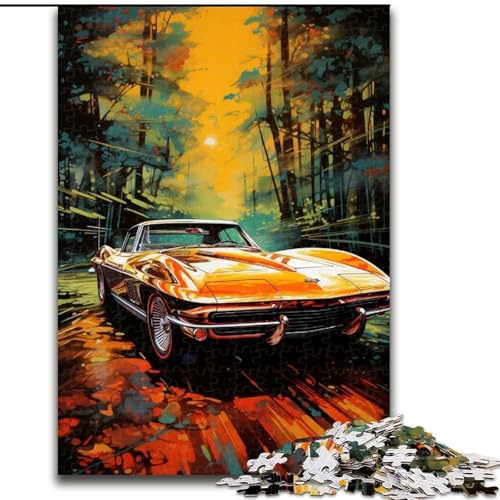 Puzzle 1000 Teile, Coole Bunte Sportwagen, Holzpuzzle für Erwachsene, Größe 50x75cm, für Reiseliebhaber und Paare, anspruchsvolles Spielzeug Puzzle 1000 Teile, Coole Bunte Sportwagen, Holzpuzzle für Erwachsene, Größe 50x75cm, für Reiseliebhaber und Paare, anspruchsvolles Spielzeug von ZKYUBEK