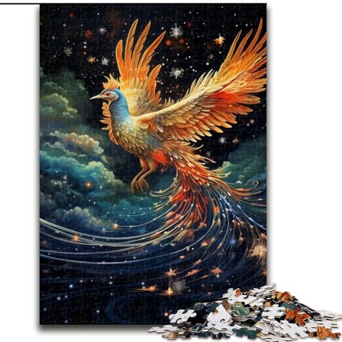 Puzzle 1000 Teile, Galaxy Phoenix Puzzles für Erwachsene, Größe 26x38cm, Denksportaufgabe, Spiel für Erwachsene, interaktive Familienaktivität Puzzle 1000 Teile, Galaxy Phoenix Puzzles für Erwachsene, Größe 26x38cm, Denksportaufgabe, Spiel für Erwachsene, interaktive Familienaktivität von ZKYUBEK