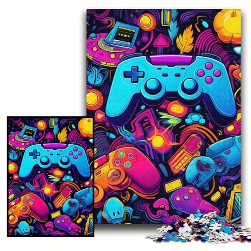 Puzzle 1000 Teile, buntes Kunstspiel, unmögliche Puzzles für Erwachsene, 26x38cm, Geburtstagsgeschenkidee, anspruchsvolles Denkspiel Puzzle 1000 Teile, buntes Kunstspiel, unmögliche Puzzles für Erwachsene, 26x38cm, Geburtstagsgeschenkidee, anspruchsvolles Denkspiel von ZKYUBEK