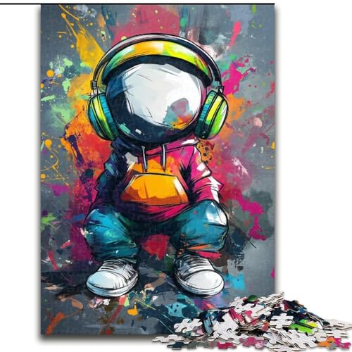 Puzzle 1000 Teile Anime-Kopfhörer, Unmögliches Puzzle für Erwachsene, 50x75cm, ideal für Familienspaß, Entspannung von ZKYUBEK