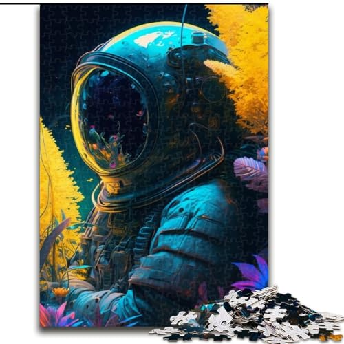 Puzzle 1000 Teile Astronauten-Holzpuzzle, Größe 50x75cm, Weihnachten, Halloween, Ostern, Neujahr Puzzle 1000 Teile Astronauten-Holzpuzzle, Größe 50x75cm, Weihnachten, Halloween, Ostern, Neujahr von ZKYUBEK
