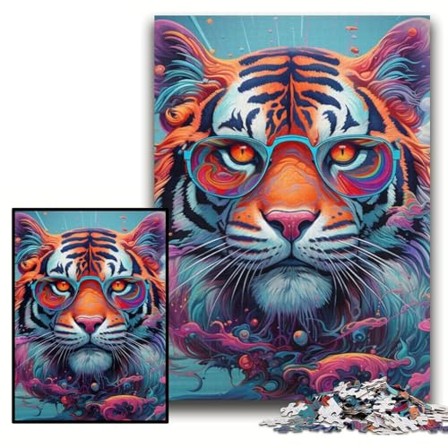 Puzzle 1000 Teile Erdmännchen-Graffiti-Malerei Unmögliches Puzzle für Erwachsene 26x38cm Geburtstagsgeschenkidee, Herausforderndes Denkspiel Puzzle 1000 Teile Erdmännchen-Graffiti-Malerei Unmögliches Puzzle für Erwachsene 26x38cm Geburtstagsgeschenkidee, Herausforderndes Denkspiel von ZKYUBEK