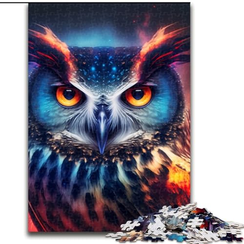 Puzzle 1000 Teile Eule Holzpuzzle Größe 50x75cm Anspruchsvolles Denkspiel für Teenager, Familienspaß Interaktives Spiel Puzzle 1000 Teile Eule Holzpuzzle Größe 50x75cm Anspruchsvolles Denkspiel für Teenager, Familienspaß Interaktives Spiel von ZKYUBEK