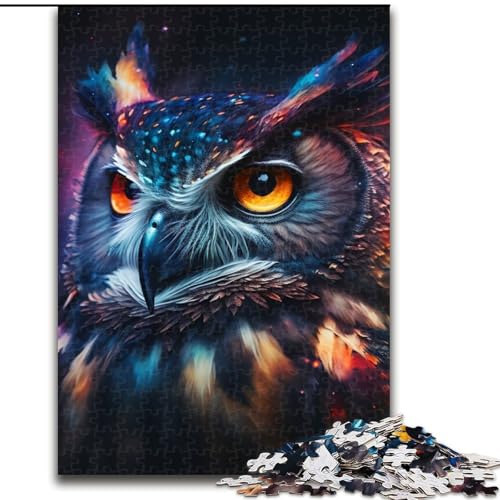 Puzzle 1000 Teile Eule Holzpuzzle Größe 50x75cm Anspruchsvolles Denkspiel für Teenager, Familienspaß Interaktives Spiel Puzzle 1000 Teile Eule Holzpuzzle Größe 50x75cm Anspruchsvolles Denkspiel für Teenager, Familienspaß Interaktives Spiel von ZKYUBEK
