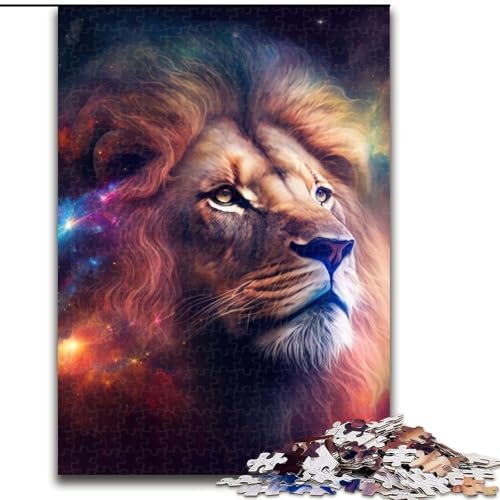 Puzzle 1000 Teile Fantasie-Löwe Holzpuzzle Größe 50x75cm Anspruchsvolles Denkspiel für Teenager, Familienspaß Interaktives Spiel Puzzle 1000 Teile Fantasie-Löwe Holzpuzzle Größe 50x75cm Anspruchsvolles Denkspiel für Teenager, Familienspaß Interaktives Spiel von ZKYUBEK