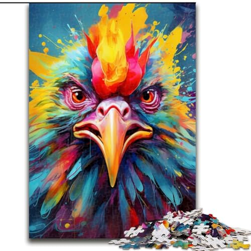 Puzzle 1000 Teile Hahn Holzpuzzle Größe 50x75cm Weihnachten, Halloween, Ostern, Neujahr Puzzle 1000 Teile Hahn Holzpuzzle Größe 50x75cm Weihnachten, Halloween, Ostern, Neujahr von ZKYUBEK