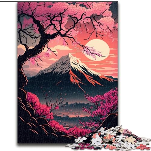 Puzzle 1000 Teile Japanische Kirschblüten Puzzle Größe 26x38cm Denksportaufgabe, Interaktives Familienspiel, Geeignet für Kinder ab 14 Jahren Puzzle 1000 Teile Japanische Kirschblüten Puzzle Größe 26x38cm Denksportaufgabe, Interaktives Familienspiel, Geeignet für Kinder ab 14 Jahren von ZKYUBEK