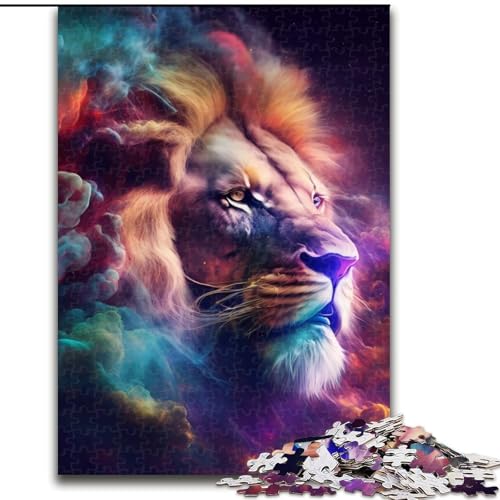Puzzle 1000 Teile Löwennebel, Karton, Puzzlegröße 26x38cm, anspruchsvolles Denkspiel für Teenager, unterhaltsames interaktives Spiel für die ganze Familie von ZKYUBEK