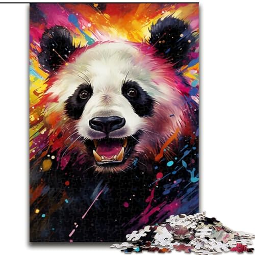 Puzzle 1000 Teile Panda-Holzpuzzle, Größe 50x75cm, Weihnachten, Halloween, Ostern, Neujahr Puzzle 1000 Teile Panda-Holzpuzzle, Größe 50x75cm, Weihnachten, Halloween, Ostern, Neujahr von ZKYUBEK