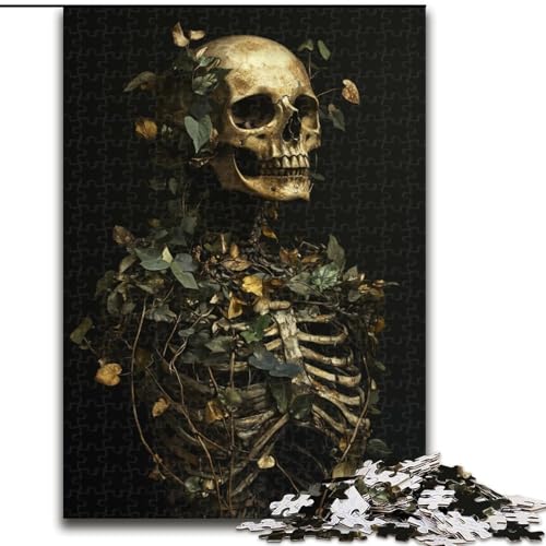 Puzzle 1000 Teile Skelett-Puzzle für Erwachsene, 50x75cm, pädagogisches Denkspiel, künstlerische Heim- und Bürodekoration, ab 14 Jahren Puzzle 1000 Teile Skelett-Puzzle für Erwachsene, 50x75cm, pädagogisches Denkspiel, künstlerische Heim- und Bürodekoration, ab 14 Jahren von ZKYUBEK