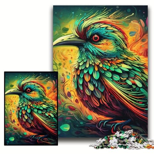 Puzzle 1000 Teile Spatzen-Puzzle aus Holz für Erwachsene 50x75cm Anspruchsvolles Denkspiel für Jugendliche, unterhaltsames interaktives Spiel für die ganze Familie Puzzle 1000 Teile Spatzen-Puzzle aus Holz für Erwachsene 50x75cm Anspruchsvolles Denkspiel für Jugendliche, unterhaltsames interaktives Spiel für die ganze Familie von ZKYUBEK